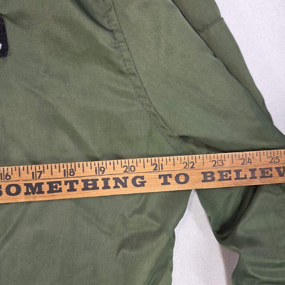 M+RC NOIR MA-1 Bomber Jacket Flight Jacket Large Green Cold Gorpcore Designer - Picture 8 of 10